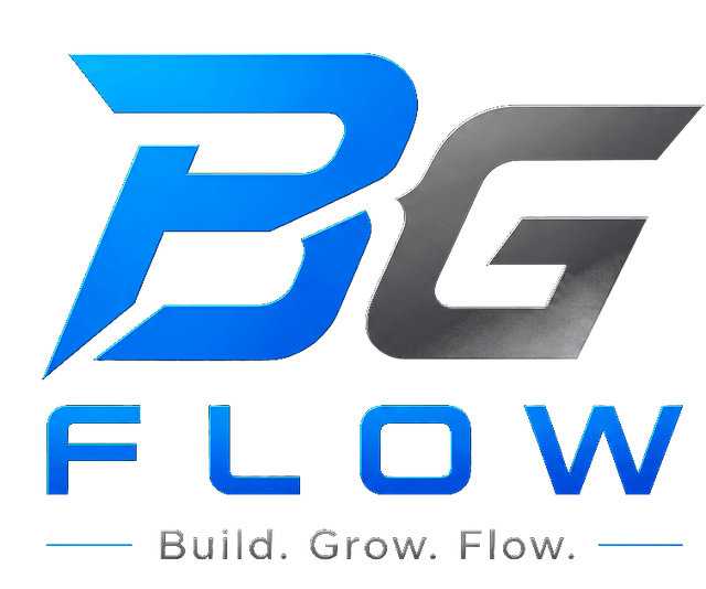 BG Flow · Build. Grow. Flow.